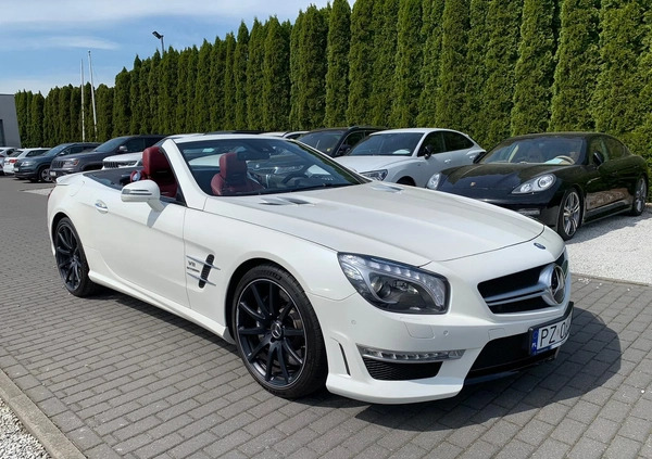 Mercedes-Benz SL cena 335000 przebieg: 49300, rok produkcji 2012 z Puck małe 211